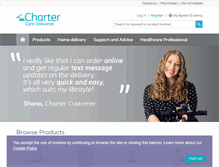 Tablet Screenshot of charter.co.uk